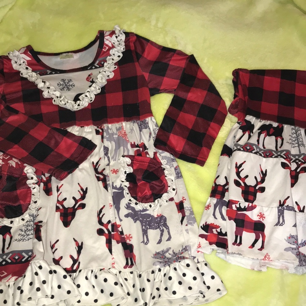 Moose/deer Two piece outfit